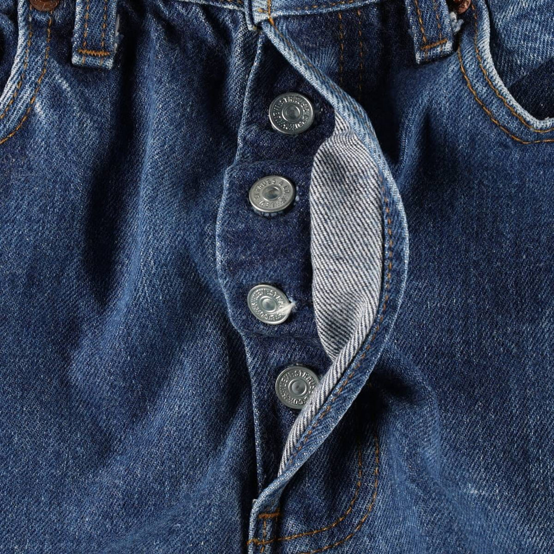80'S Levi's 501-0000 Straight Denim Pants Made in USA Men's W30 Vintage unclear blue type Vintage Second Hand