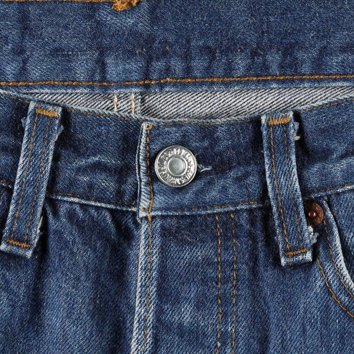 80'S Levi's 501-0000 Straight Denim Pants Made in USA Men's W30 Vintage unclear blue type Vintage Second Hand