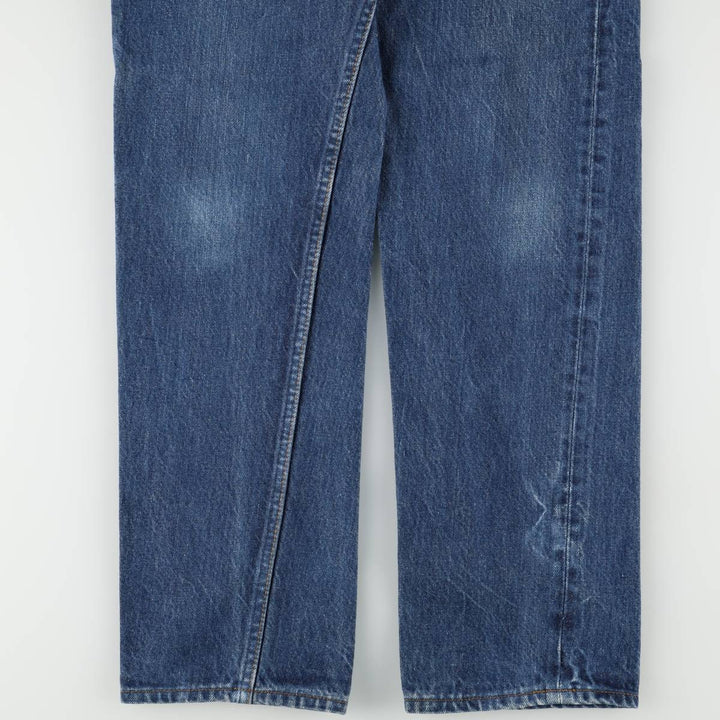 80'S Levi's 501-0000 Straight Denim Pants Made in USA Men's W30 Vintage unclear blue type Vintage Second Hand