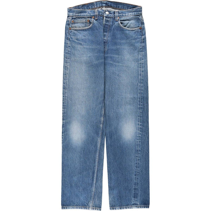 80s-90'S Levi's 501-0000 Straight Denim Pants, Made in USA, Men's Size W31 (approx.), Vintage cotton blue type Vintage Second Hand