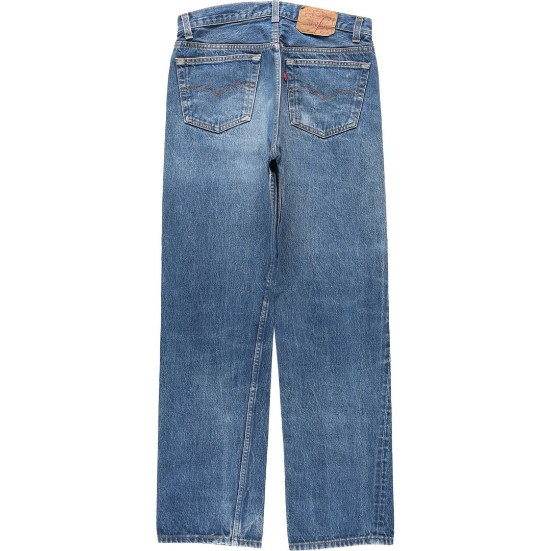 80s-90'S Levi's 501-0000 Straight Denim Pants, Made in USA, Men's Size W31 (approx.), Vintage cotton blue type Vintage Second Hand