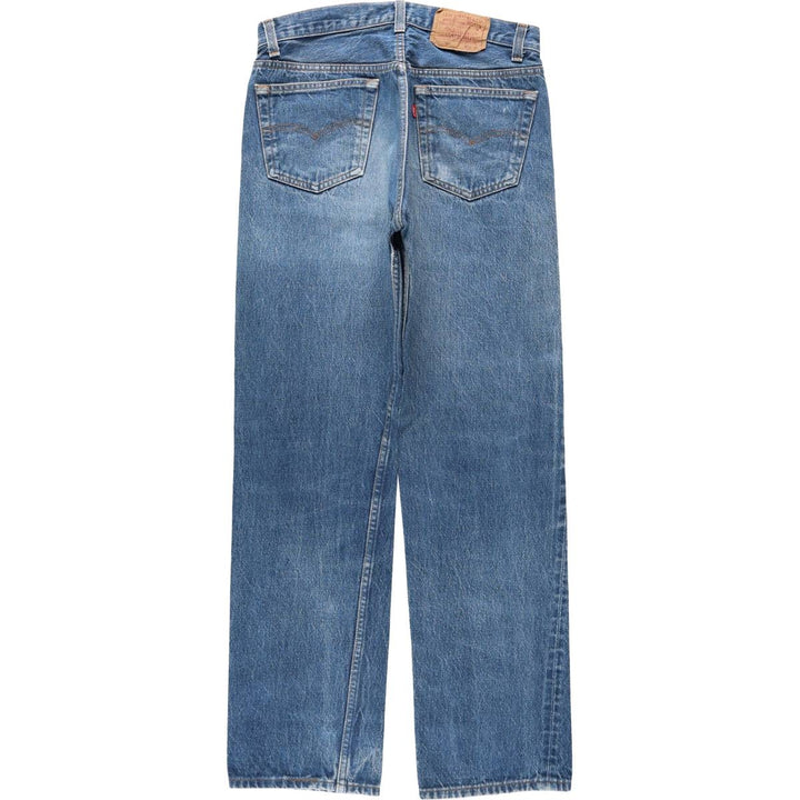 80s-90'S Levi's 501-0000 Straight Denim Pants, Made in USA, Men's Size W31 (approx.), Vintage cotton blue type Vintage Second Hand