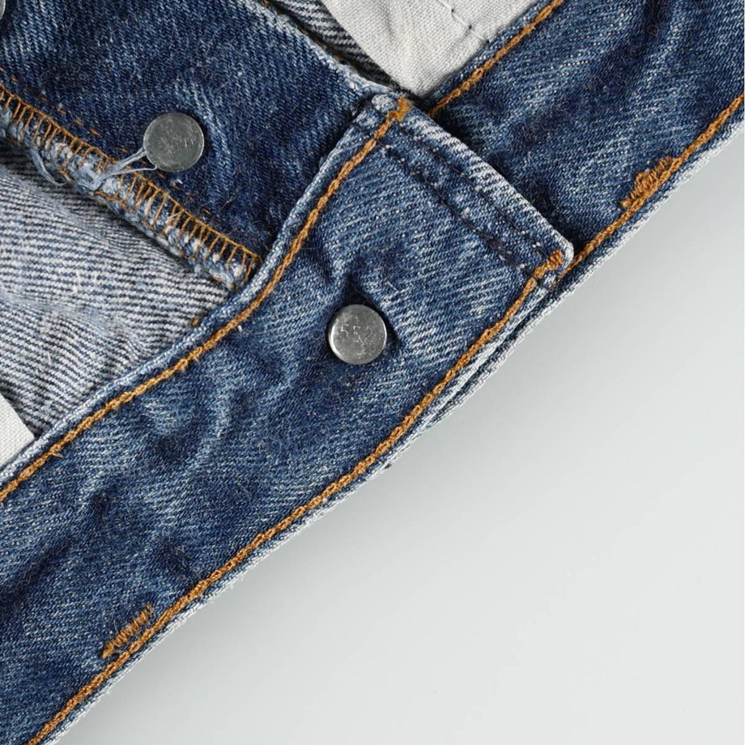 80s-90'S Levi's 501-0000 Straight Denim Pants, Made in USA, Men's Size W31 (approx.), Vintage cotton blue type Vintage Second Hand