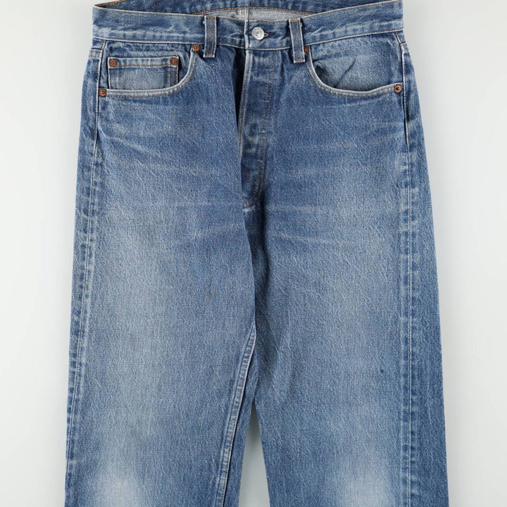 80s-90'S Levi's 501-0000 Straight Denim Pants, Made in USA, Men's Size W31 (approx.), Vintage cotton blue type Vintage Second Hand