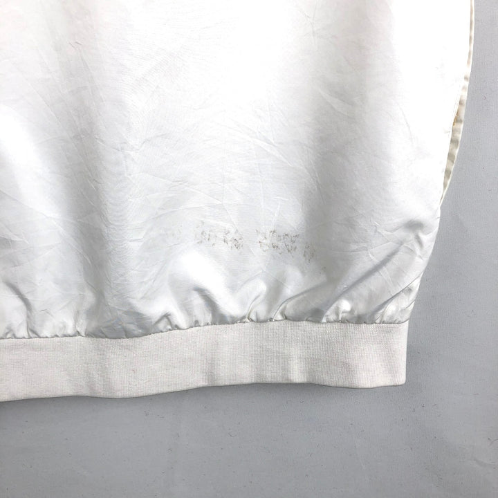Ralph Lauren POLO GOLF V-neck warm-up vest, men's size XL equivalent. polyester white type Vintage Second Hand