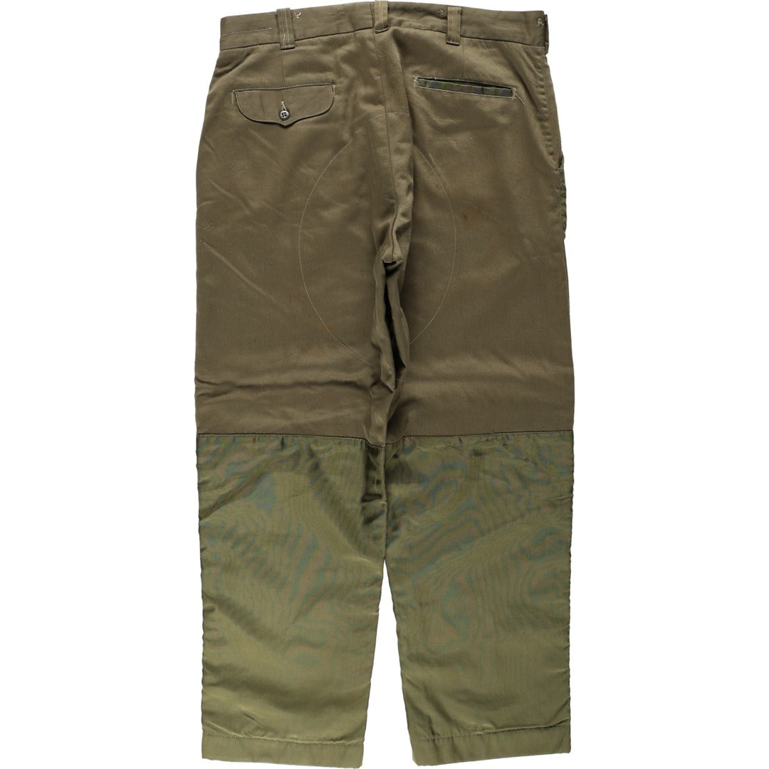 ~90'S Duxbak Hunting Pants, Men's W35 (approx.), Vintage unclear Khaki type Vintage Second Hand