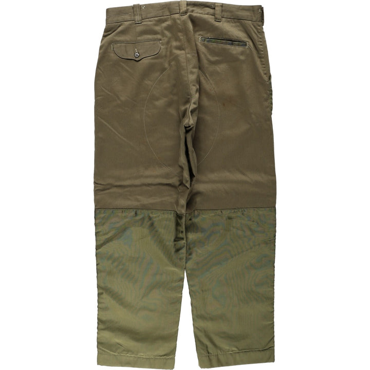 ~90'S Duxbak Hunting Pants, Men's W35 (approx.), Vintage unclear Khaki type Vintage Second Hand