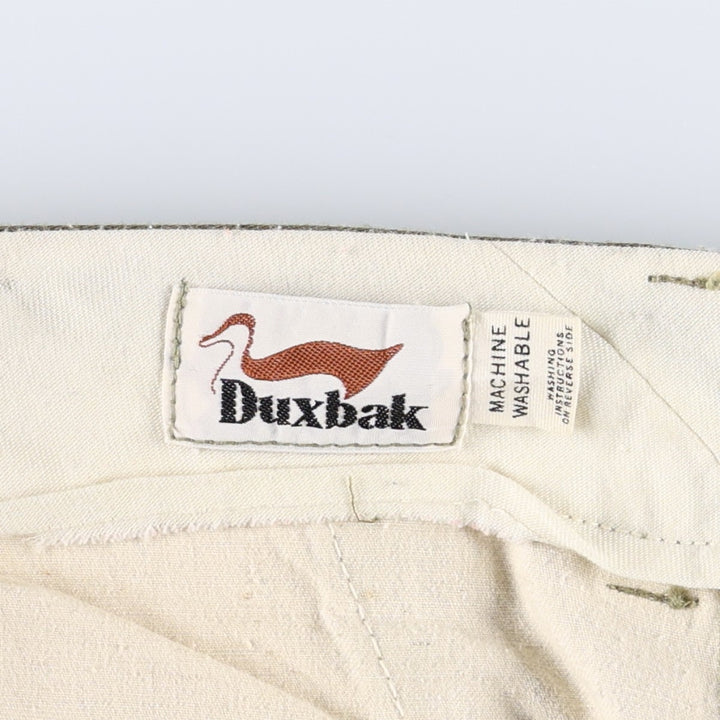 ~90'S Duxbak Hunting Pants, Men's W35 (approx.), Vintage unclear Khaki type Vintage Second Hand