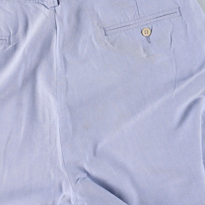 Ralph Lauren POLO by Ralph Lauren cotton pants, men's size W33 (approx.) cotton Blue type light blue Vintage Second Hand