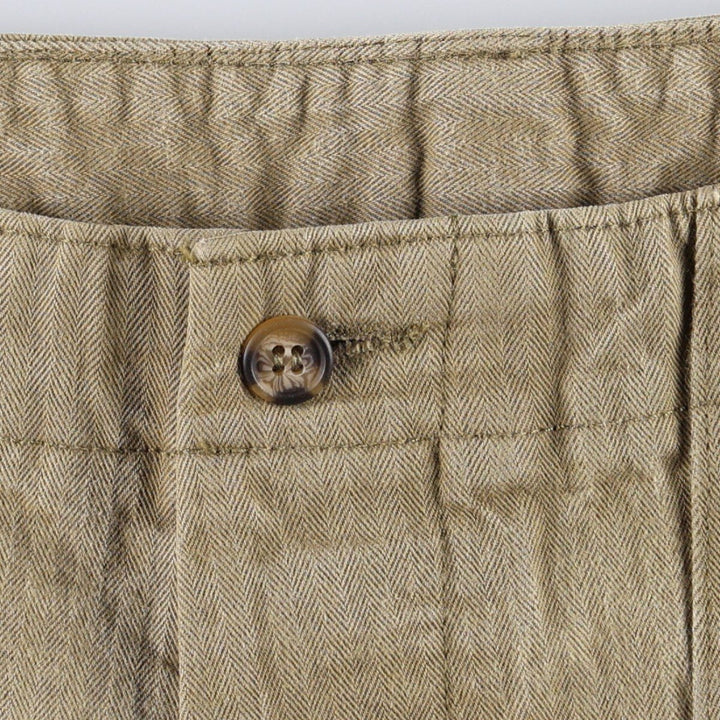 Filson military baker pants, men's size W35 (approx.), vintage. cotton Khaki type beige Vintage Second Hand