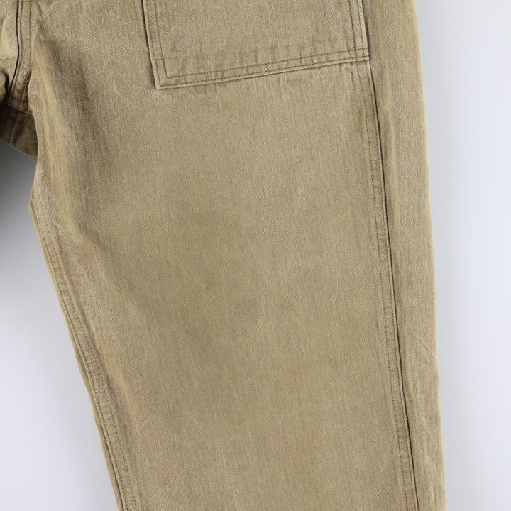 Filson military baker pants, men's size W35 (approx.), vintage. cotton Khaki type beige Vintage Second Hand