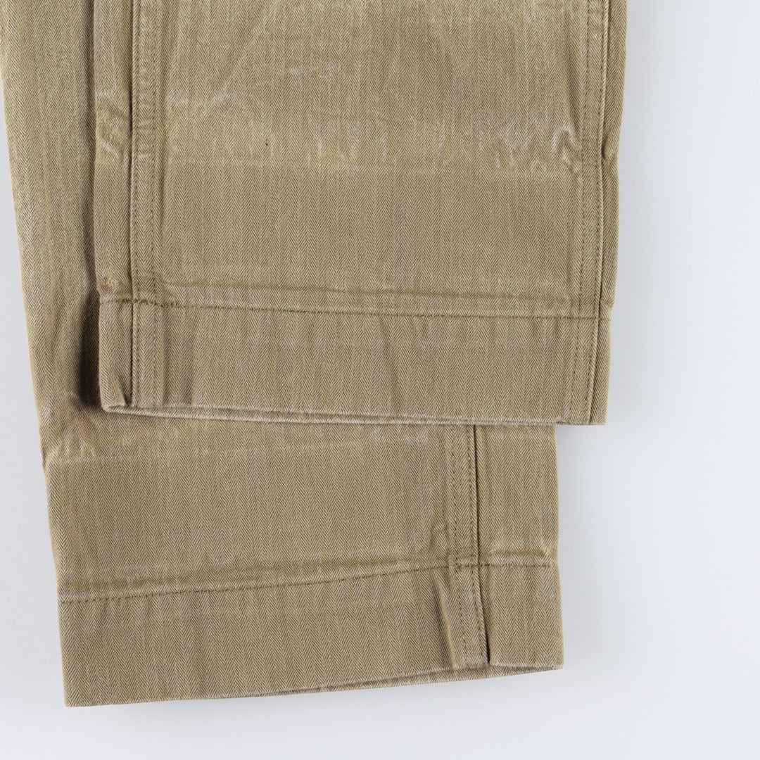 Filson military baker pants, men's size W35 (approx.), vintage. cotton Khaki type beige Vintage Second Hand