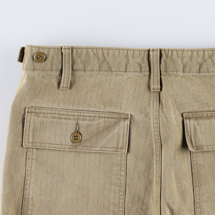 Filson military baker pants, men's size W35 (approx.), vintage. cotton Khaki type beige Vintage Second Hand