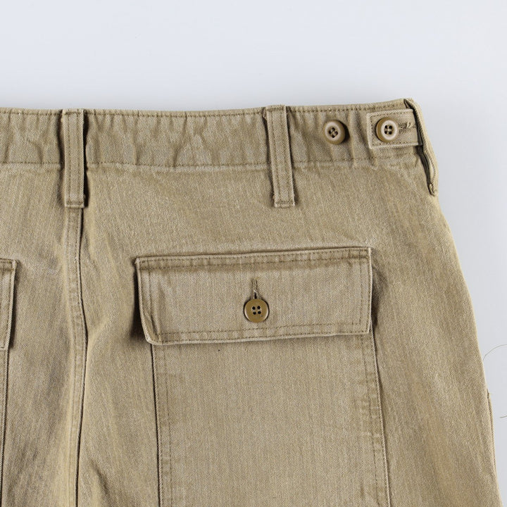 Filson military baker pants, men's size W35 (approx.), vintage. cotton Khaki type beige Vintage Second Hand
