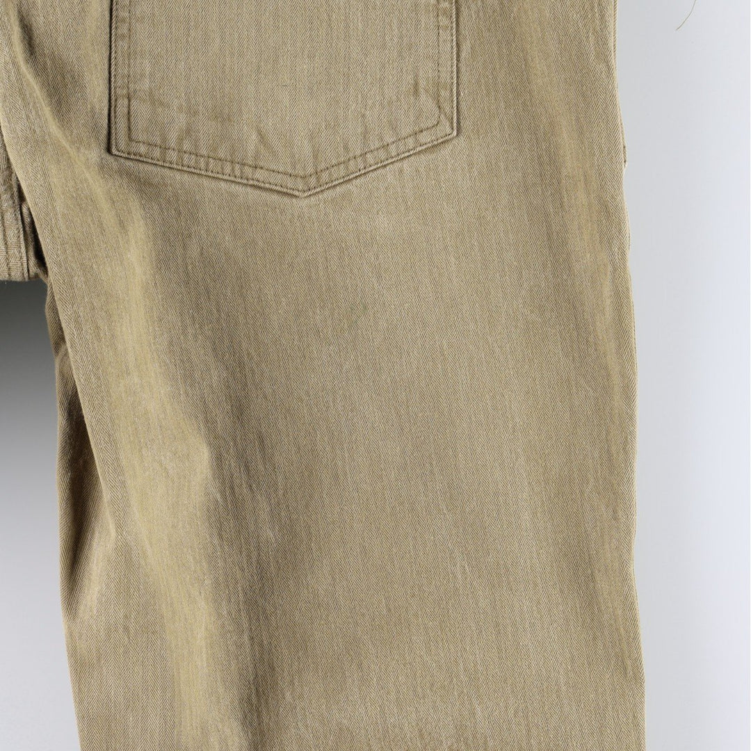 Filson military baker pants, men's size W35 (approx.), vintage. cotton Khaki type beige Vintage Second Hand