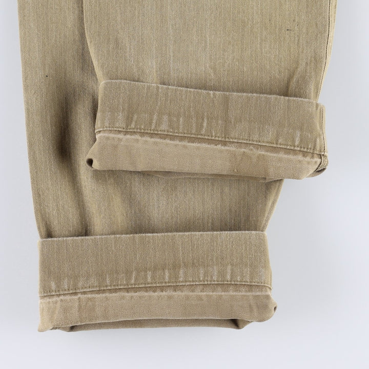 Filson military baker pants, men's size W35 (approx.), vintage. cotton Khaki type beige Vintage Second Hand