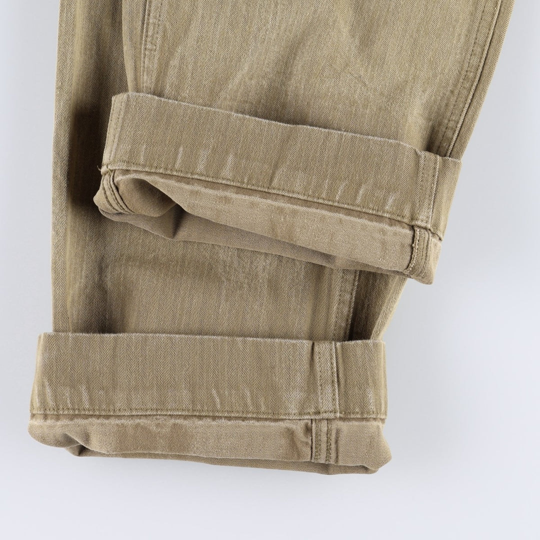 Filson military baker pants, men's size W35 (approx.), vintage. cotton Khaki type beige Vintage Second Hand