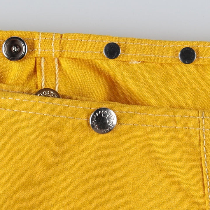 LION Suede Double Knee Long Pants, Made in USA, Men's W37 (approx.) others yellow type Vintage Second Hand