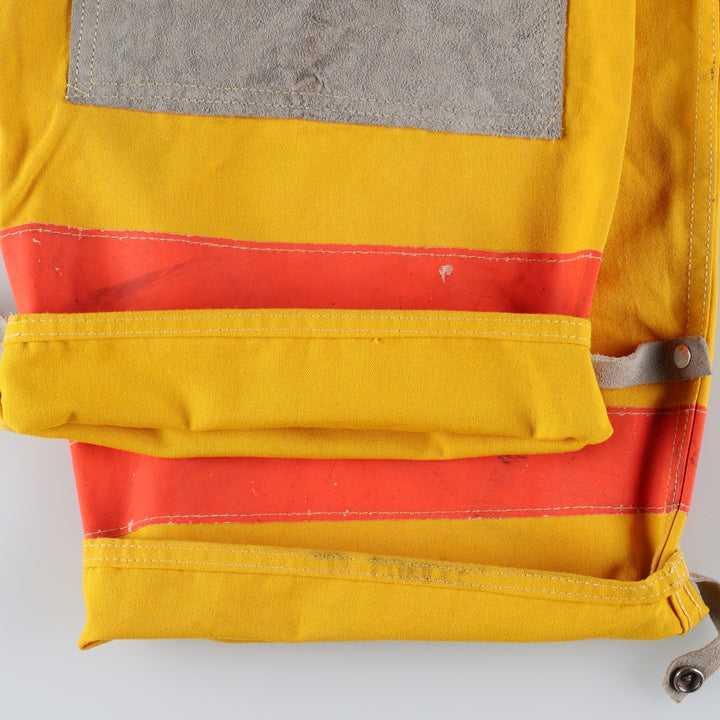 LION Suede Double Knee Long Pants, Made in USA, Men's W37 (approx.) others yellow type Vintage Second Hand