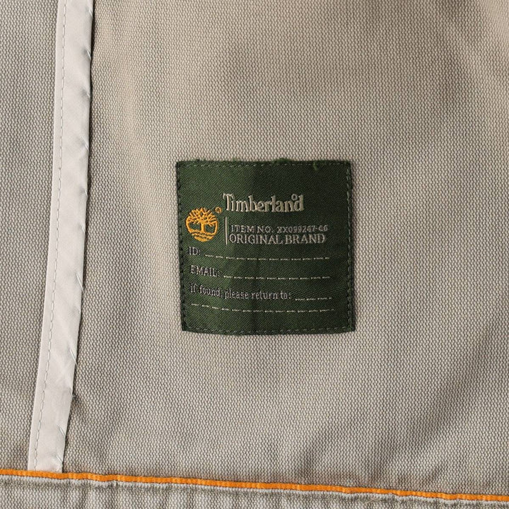 1990'S Timberland Weathergear Duck Work Jacket, Men's Size S (approx.), Vintage cotton Beige type Vintage Second Hand