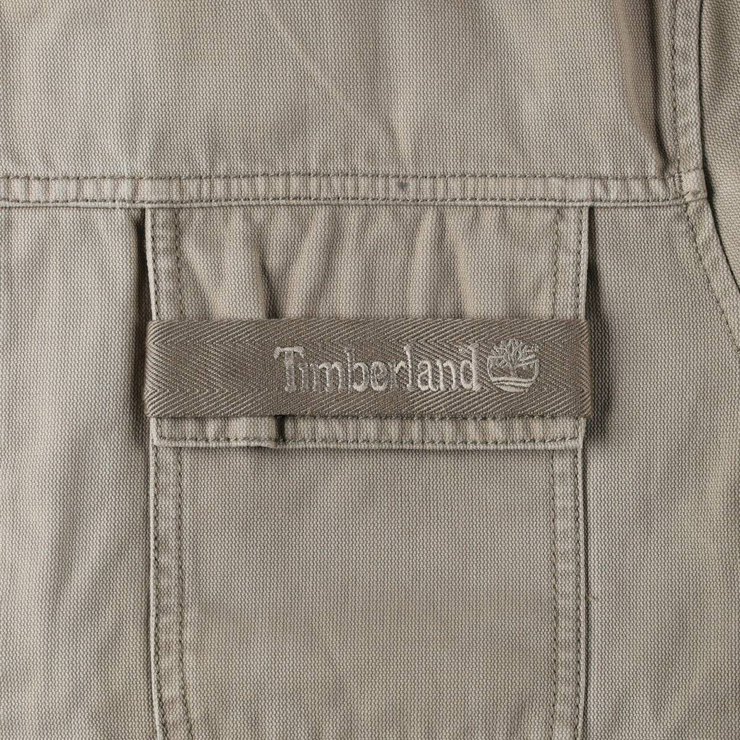 1990'S Timberland Weathergear Duck Work Jacket, Men's Size S (approx.), Vintage cotton Beige type Vintage Second Hand