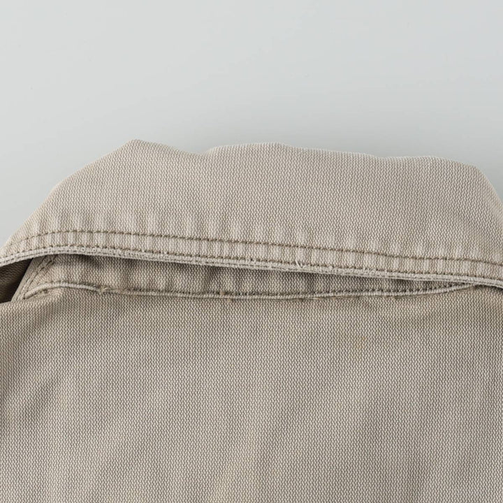 1990'S Timberland Weathergear Duck Work Jacket, Men's Size S (approx.), Vintage cotton Beige type Vintage Second Hand