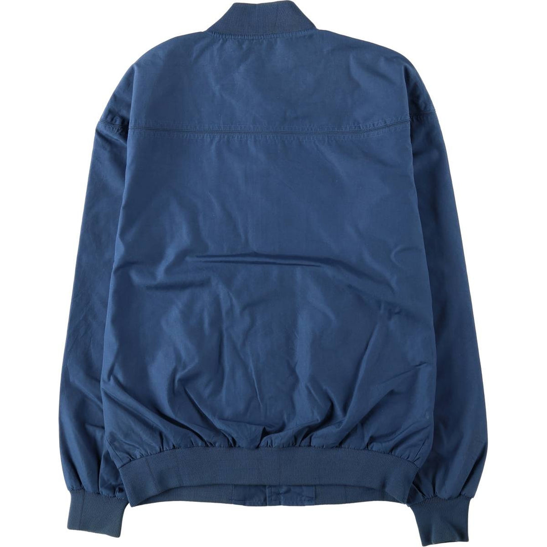 Par Four Derby Jacket, Cup Shoulder Jacket, Men's Size L polyester navy blue type Vintage Second Hand