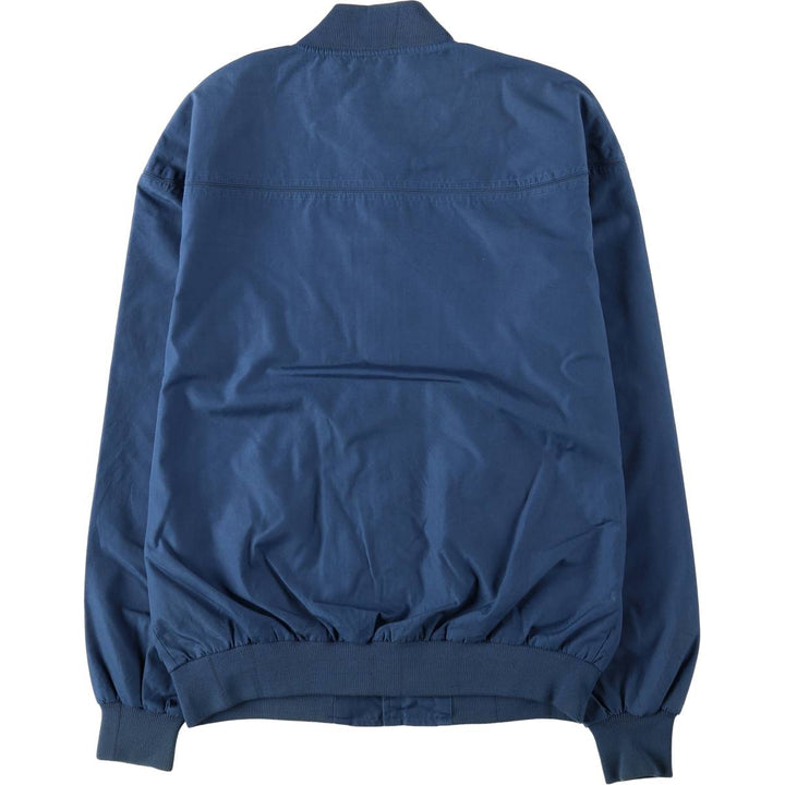 Par Four Derby Jacket, Cup Shoulder Jacket, Men's Size L polyester navy blue type Vintage Second Hand