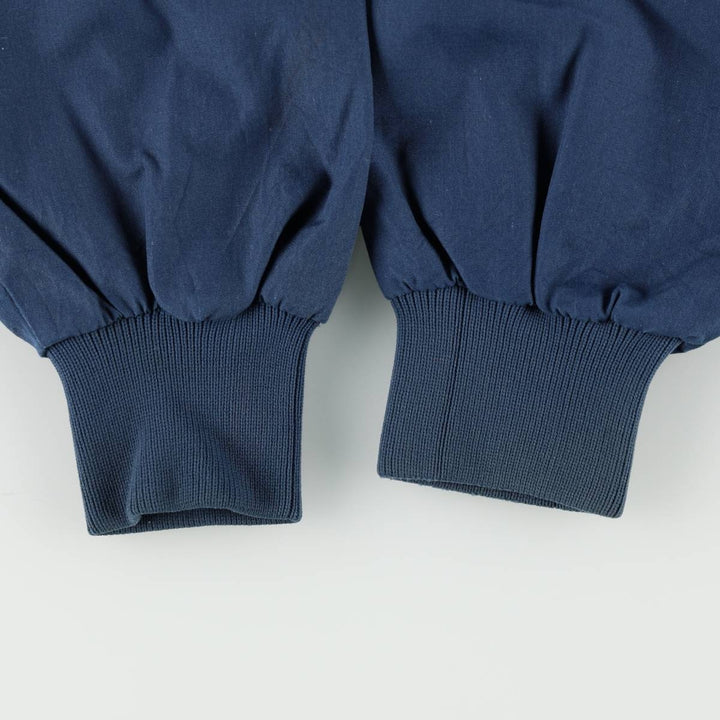Par Four Derby Jacket, Cup Shoulder Jacket, Men's Size L polyester navy blue type Vintage Second Hand