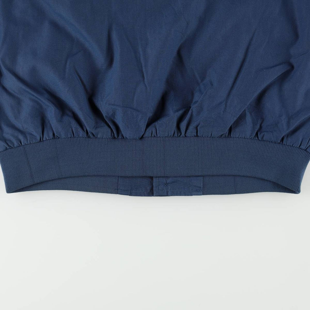 Par Four Derby Jacket, Cup Shoulder Jacket, Men's Size L polyester navy blue type Vintage Second Hand