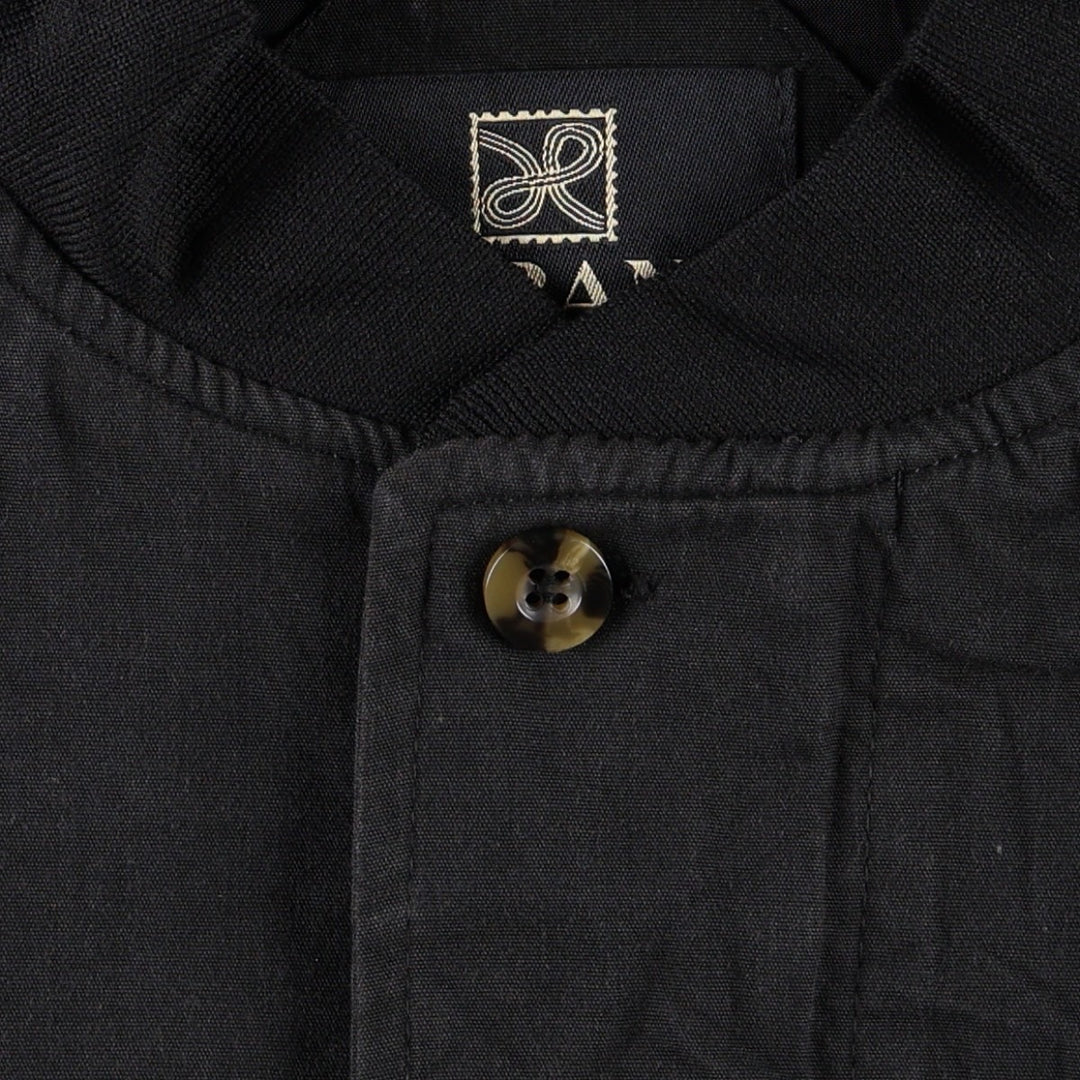 90s~00'S HABAND Derby Jacket Cup Shoulder Jacket Men's XL unclear black type Vintage Second Hand