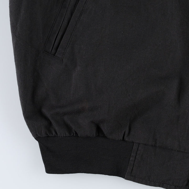 90s~00'S HABAND Derby Jacket Cup Shoulder Jacket Men's XL unclear black type Vintage Second Hand