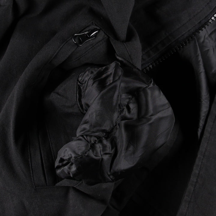 90s~00'S HABAND Derby Jacket Cup Shoulder Jacket Men's XL unclear black type Vintage Second Hand