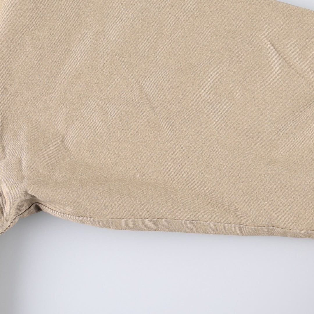 80s-90'S Lands' End Reversible Cotton Blouson, Men's Size M (approx.), Vintage cotton Beige type Vintage Second Hand