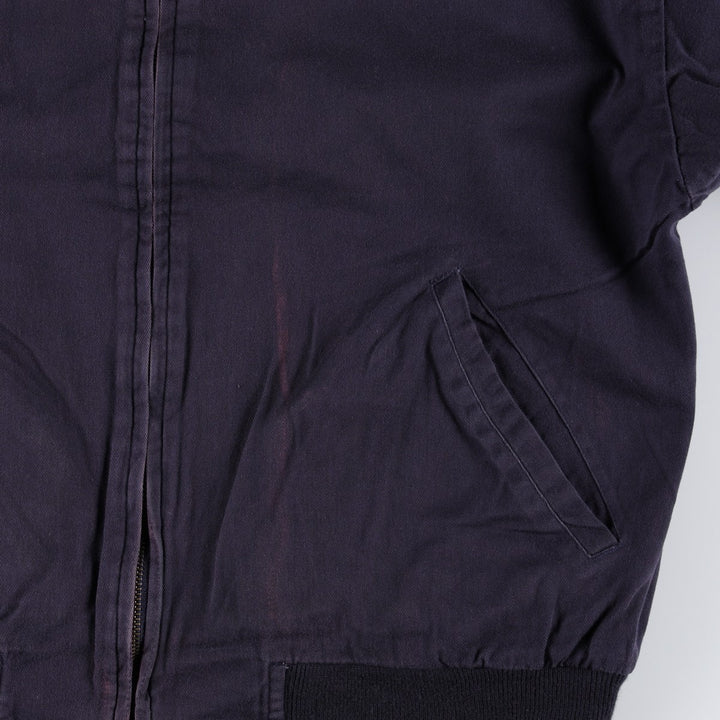 80s-90'S Lands' End Reversible Cotton Blouson, Men's Size M (approx.), Vintage cotton Beige type Vintage Second Hand