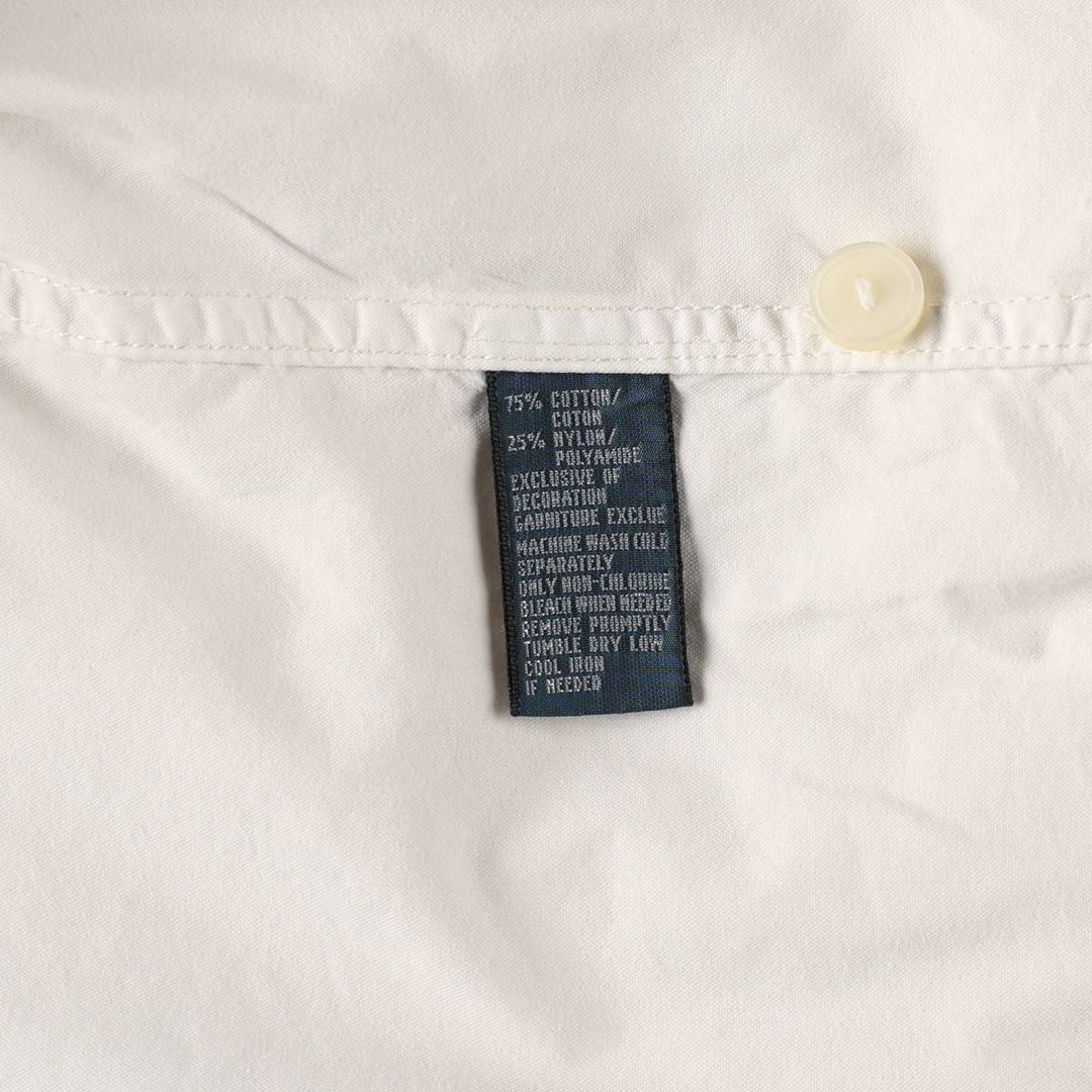 Ralph Lauren POLO by Ralph Lauren Big Pony Cotton Hoodie, Men's Size L (approx.) cotton white type Vintage Second Hand