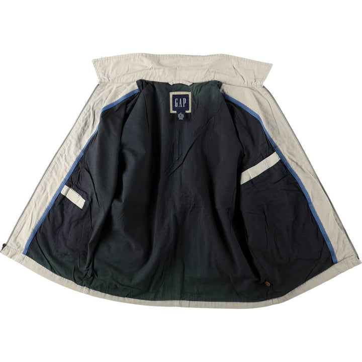 90'S GAP (Old GAP) Collared Cotton Jacket, Men's Size M (approx.) cotton Beige type Vintage Second Hand