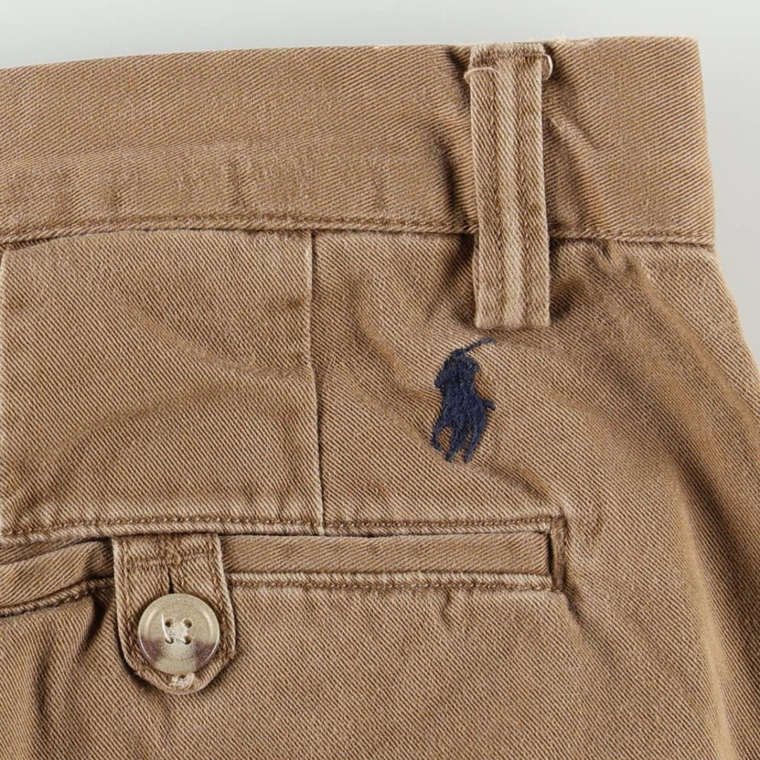 Ralph Lauren POLO RALPH LAUREN Classic Fit Chino Pants, Men's, Size W36 cotton Khaki type brown Vintage Second Hand