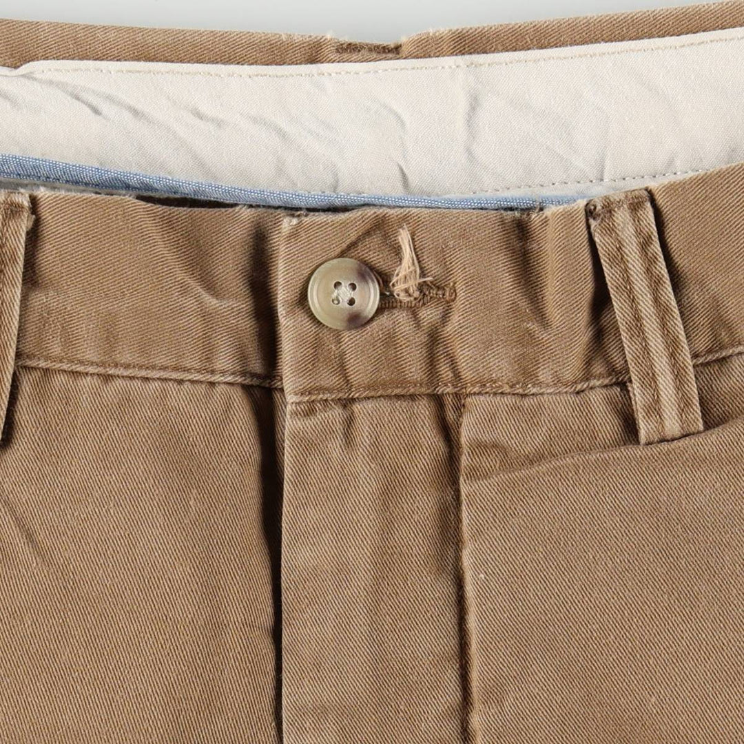 Ralph Lauren POLO RALPH LAUREN Classic Fit Chino Pants, Men's, Size W36 cotton Khaki type brown Vintage Second Hand