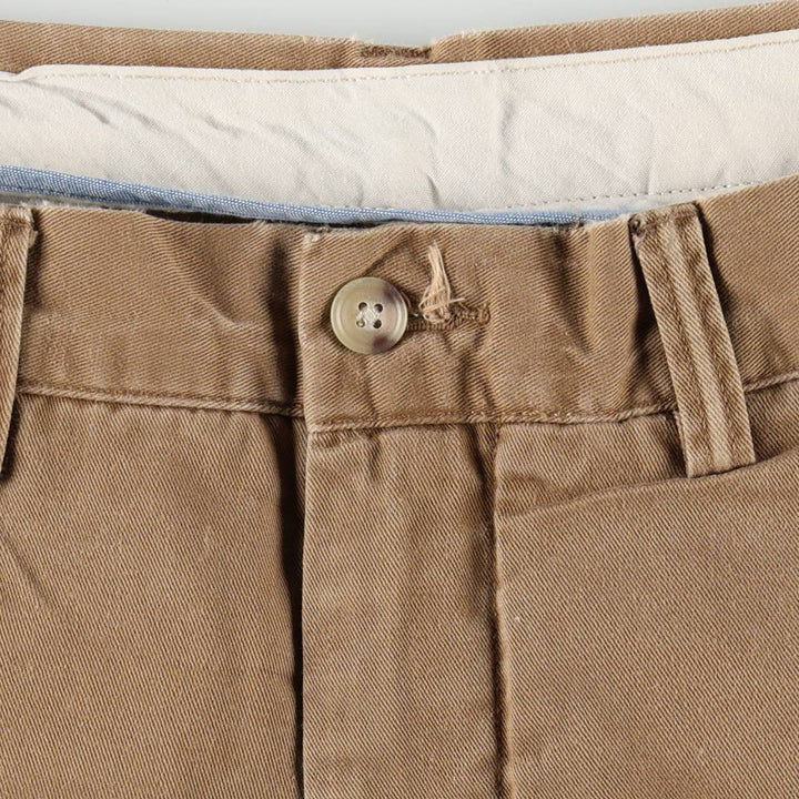 Ralph Lauren POLO RALPH LAUREN Classic Fit Chino Pants, Men's, Size W36 cotton Khaki type brown Vintage Second Hand