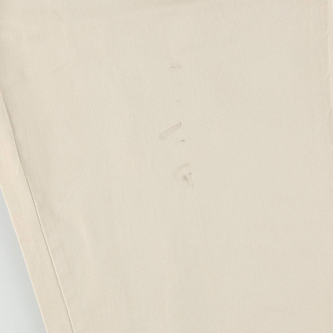 Ralph Lauren POLO by Ralph Lauren HAMMOND PANT, two-pleat chino pants, men's w36 equivalent cotton Beige type Vintage Second Hand