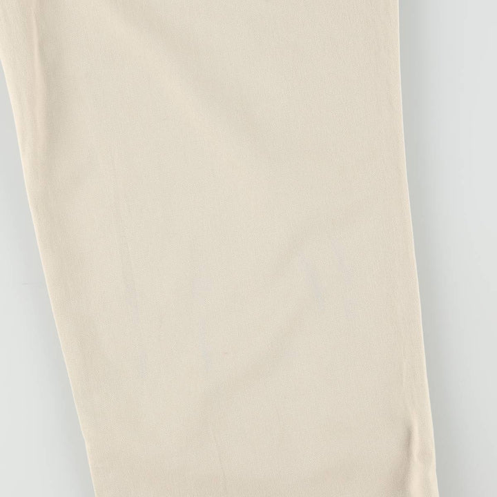 Ralph Lauren POLO by Ralph Lauren HAMMOND PANT, two-pleat chino pants, men's w36 equivalent cotton Beige type Vintage Second Hand
