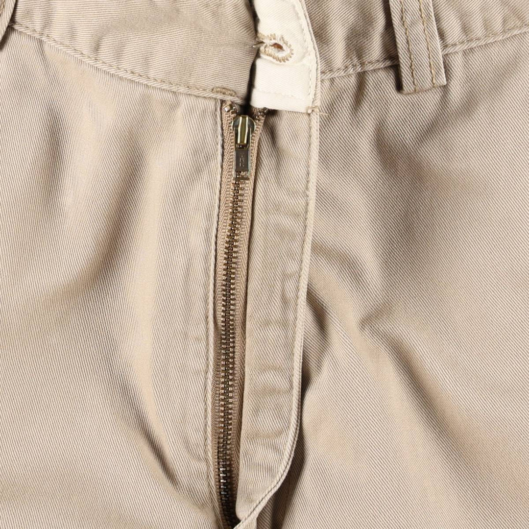 2000'S Ralph Lauren POLO JEANS COMPANY Chino Pants, Men's Size W34 (approx.) cotton Beige type Vintage Second Hand