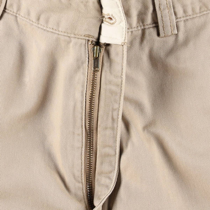 2000'S Ralph Lauren POLO JEANS COMPANY Chino Pants, Men's Size W34 (approx.) cotton Beige type Vintage Second Hand