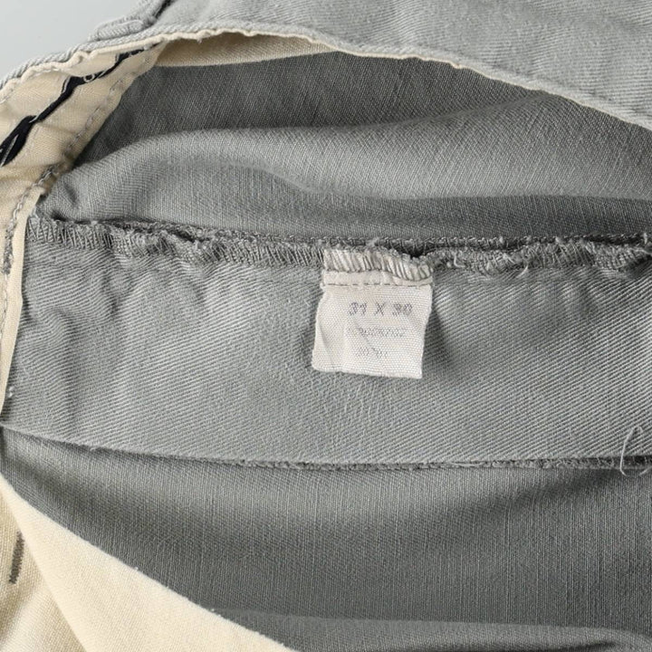 Ralph Lauren POLO RALPH LAUREN ANDREW PANT Two-pleat chino pants Men's size W30 cotton gray type Vintage Second Hand