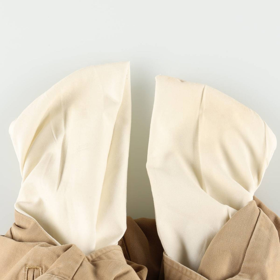 Ralph Lauren POLO by Ralph Lauren ANDREW PANT, two-pleat chino pants, men's, W32 equivalent cotton beige type brown Vintage Second Hand