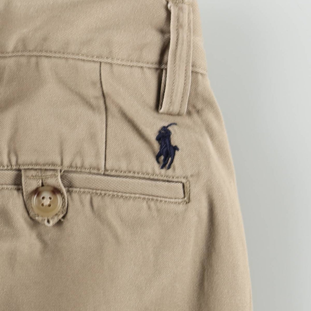 Ralph Lauren POLO RALPH LAUREN CLASSIC FIT Chino Pants, Men's W35 (approx.) cotton Khaki type beige Vintage Second Hand