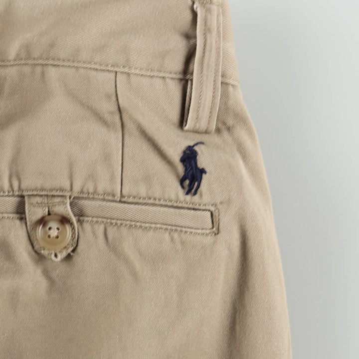 Ralph Lauren POLO RALPH LAUREN CLASSIC FIT Chino Pants, Men's W35 (approx.) cotton Khaki type beige Vintage Second Hand