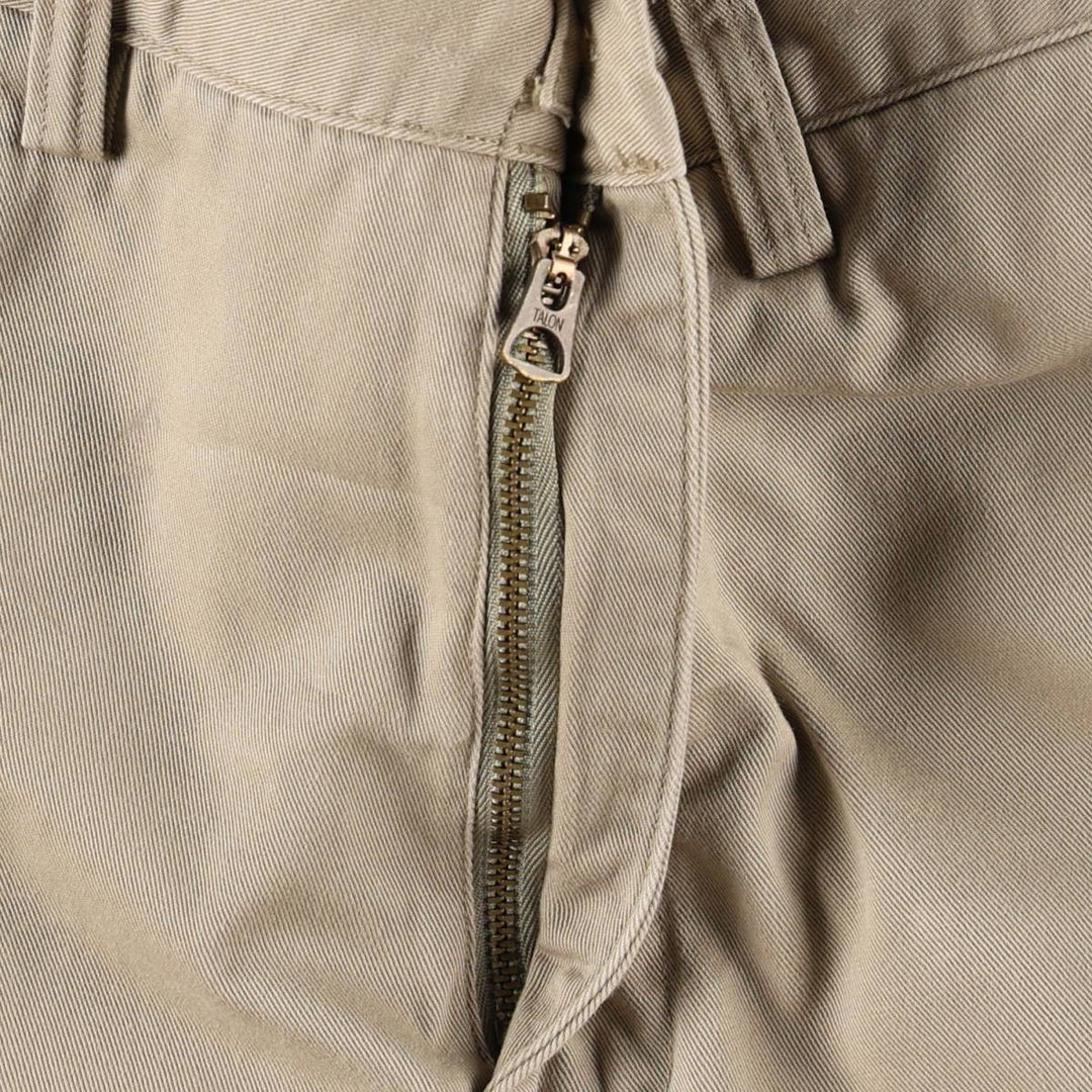 Ralph Lauren POLO RALPH LAUREN CLASSIC FIT Chino Pants, Men's W35 (approx.) cotton Khaki type beige Vintage Second Hand