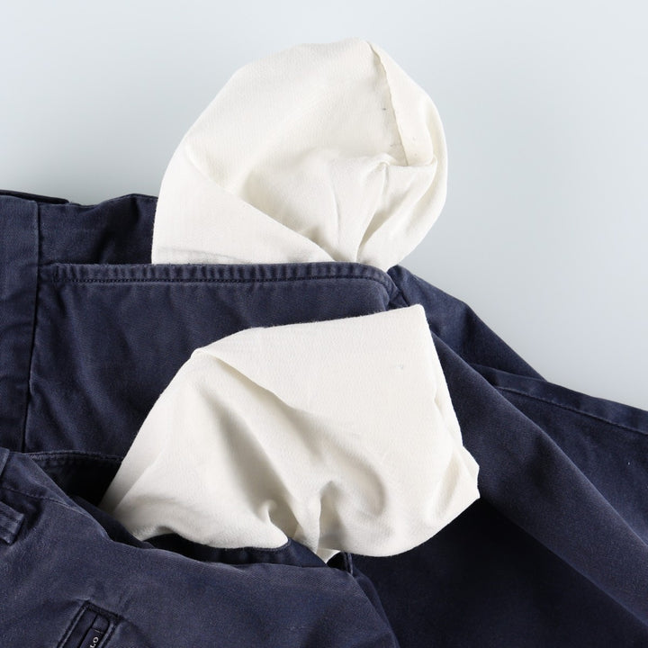 Ralph Lauren POLO RALPH LAUREN STRETCH CLASSIC FIT Chino Pants, Men's W37 (approx.) cotton navy blue type Vintage Second Hand